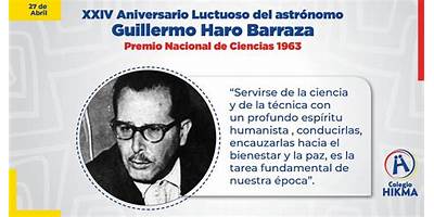 ASTRONOMO GUILLERMO HARO BARRAZA