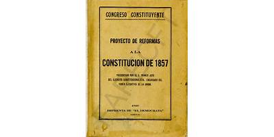 CONSTITUCION DE 1857