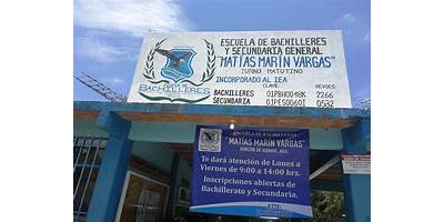 ESCUELA SECUNDARIA GENERAL MATIAS MARIN VARGAS