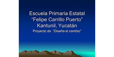 FELIPE CARRILLO PUERTO