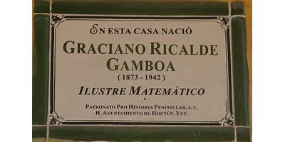 GRACIANO RICALDE GAMBOA