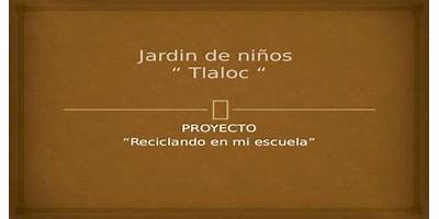 JARDIN DE NIÑOS TLALOC