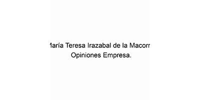 MA. TERESA I. DE LA MACORRA