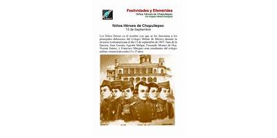NIÑOS HÉROES
