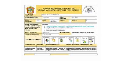 OFIC NO 0299 "ANEXA A LA NORMAL DE STGO. TIANGUIST."