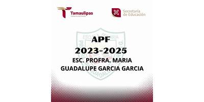 PROFA. MA. GUADALUPE GARCIA GARCIA