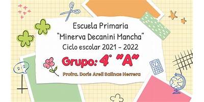 PROFRA. MINERVA DECANINI MANCHA