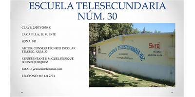 TELESECUNDARIA FEDERALIZADA NUM. 30