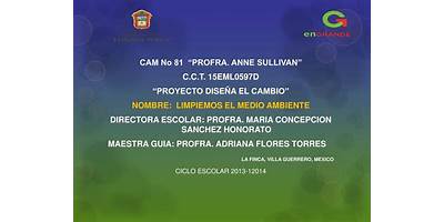 CAM NO. 81 "PROFRA. ANNE SULLIVAN"