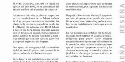 BACHILLERATO SABES EL CARRIZAL GRANDE