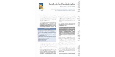 BACHILLERATO SABES SAN SEBASTIAN DEL SALITRE