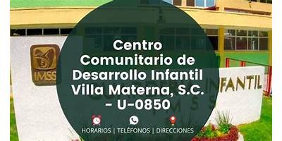 CENTRO COMUNITARIO DE DESARROLLO INFANTIL VILLA MATERNA  S.C
