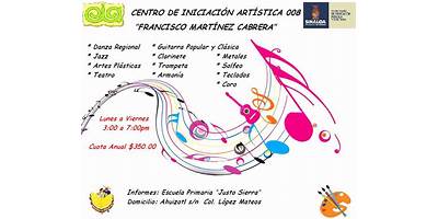 CENTRO DE INICIACION ARTISTICA  008 "FRANCISCO MARTINEZ CABRERA"
