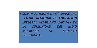 CENTRO REGIONAL DE EDUC. INT. EMILIANO ZAPATA