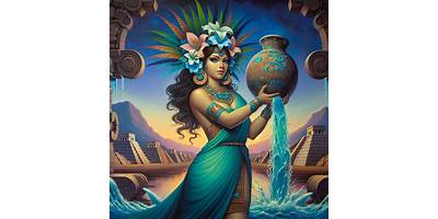 CHALCHITLICUE (DIOSA DEL AGUA)