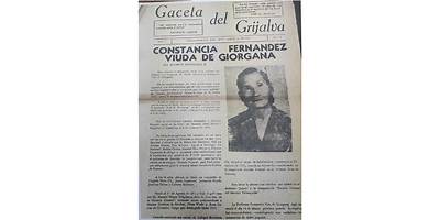 CONSTANCIA FERNANDEZ VDA. DE GIORGANA
