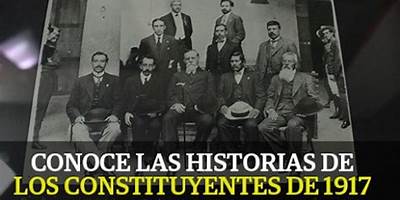 CONSTITUYENTES DE 1917