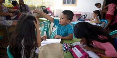 CURSO COMUNITARIO DE EDUCACION PREESCOLAR PARA NIÑOS MIGRANTES