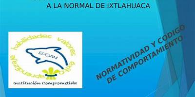 ESCUELA PREPARATORIA OFICIAL ANEXA A LA NORMAL DE IXTLAHUACA