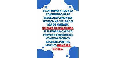 ESCUELA SECUNDARIA TÉCNICA 117