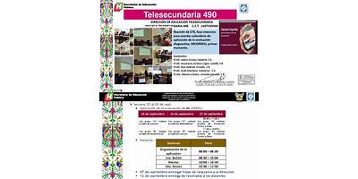 ESCUELA TELESECUNDARIA ESTV16 490