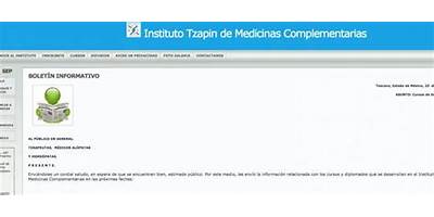 INSTITUTO TZAPIN DE MEDICINAS COMPLEMENTARIAS
