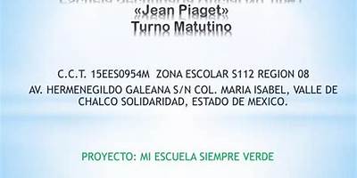 OFIC NO 0641 "JEAN PIAGET"