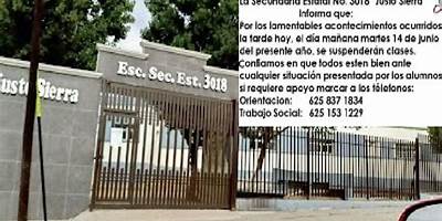 SECUNDARIA ESTATAL 3018 JUSTO SIERRA