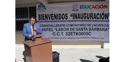 TELEBACHILLERATO COMUNITARIO DE PLANTEL LABOR DE SANTA BARBARA