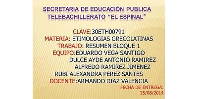 TELEBACHILLERATO EL ESPINAL