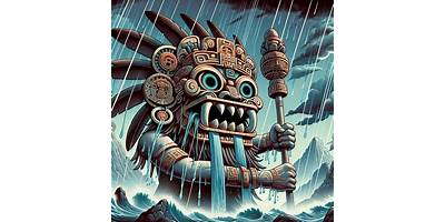 TLALOC (DIOS DE LA LLUVIA)
