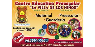 CENTRO EDUCATIVO PREESCOLAR LA VILLA DE LOS NIÑOS