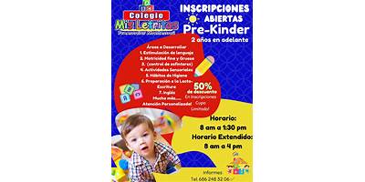 COLEGIO MIS LETRITAS PREESCOLAR MONTESSORI