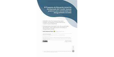 EDUCACIÓN INICIAL NO ESCOLARIZADA MODELO CONAFE