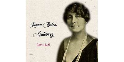 JUANA BELÉN GUTIÉRREZ DE MENDOZA
