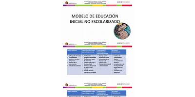MODULO DE EDUCACION INICIAL NO ESCOLARIZADA