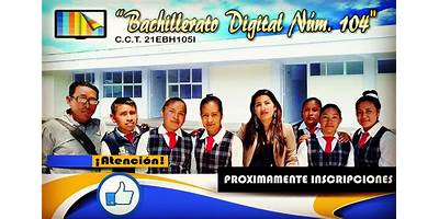 BACHILLERATO DIGITAL NUM. 104