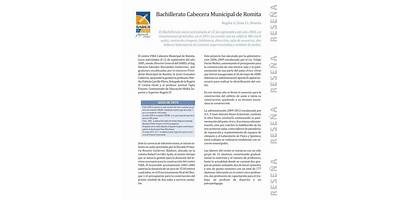 BACHILLERATO SABES CABECERA MUNICIPAL (ROMITA)