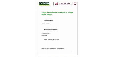 COLEGIO DE BACHILLERES PLANTEL NOPALA
