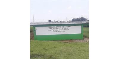 TELEBACHILLERATO COMUNITARIO NÚM. 497, SAN LUIS LA GAVIA, VILLA VICTORIA