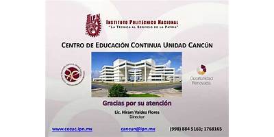 CENTRO DE EDUCACION CONTINUA UNIDAD CANCUN