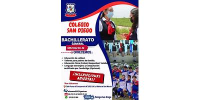 COLEGIO SAN DIEGO CENTRO DE INVESTIGACIÓN EDUCATIVA