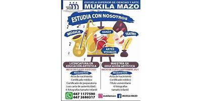 ESCUELA SUPERIOR DE CIENCIAS Y ARTES MUKILA MAZO