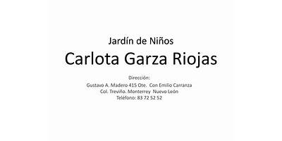 CARLOTA GARZA RIOJAS