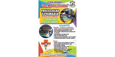 COLEGIO LUIS MUNIVE Y ESCOBAR
