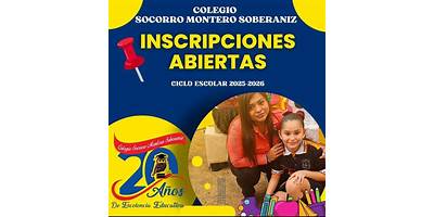 COLEGIO SOCORRO MONTERO SOBERANIZ