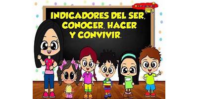 CONOCER, SER Y HACER PARA CONVIVIR