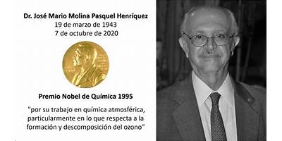 DR. MARIO MOLINA. PREMIO NOBEL DE QUIMICA