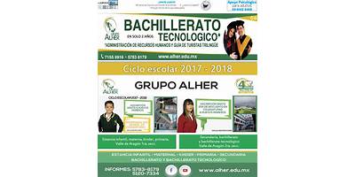 JARDIN DE NIÑOS ALHER, VALLE 1RA.