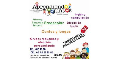JARDIN DE NIÑOS APRENDIENDO JUNTOS